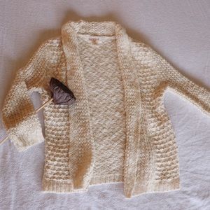 Cat & Jack Cardigan Cream 18 months